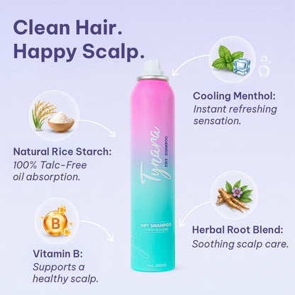 Tynara™ Invisible Volume Dry Shampoo